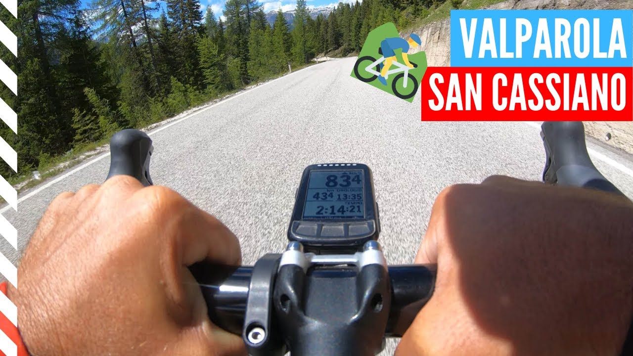 Dolomites - Passo Valparola ➡ San Cassiano, Alta Badia descent