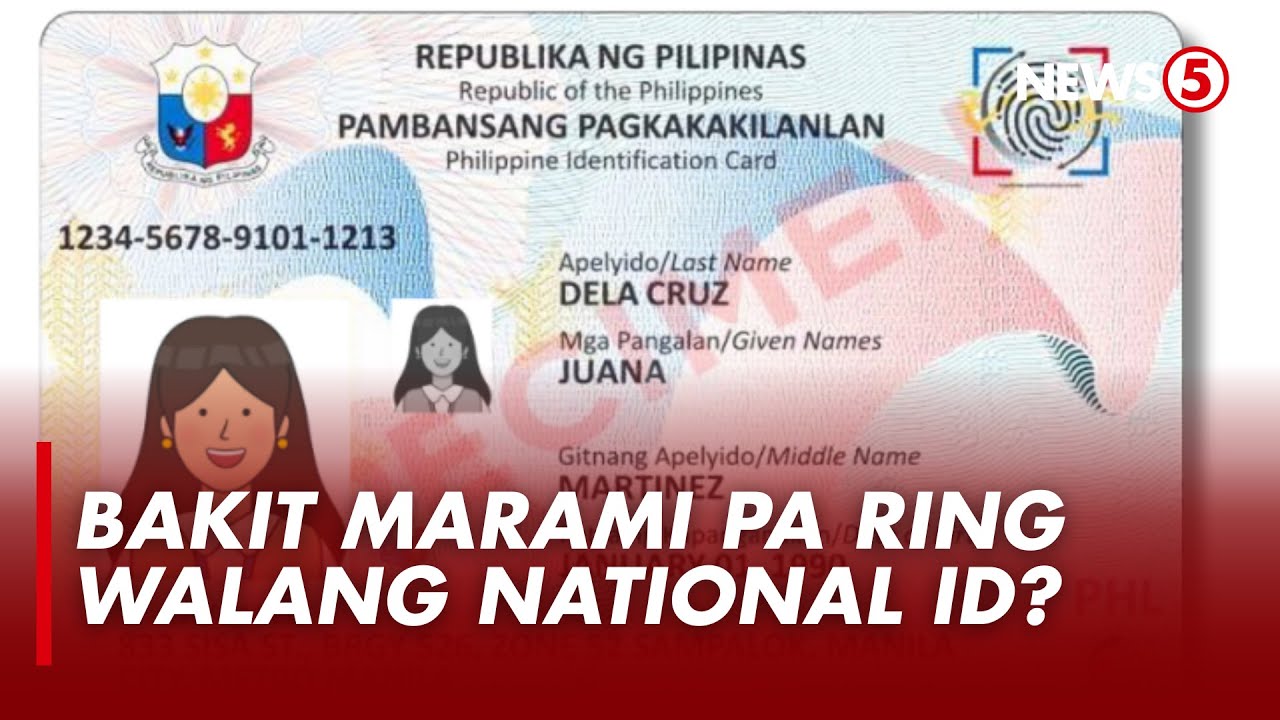 PSA, umaming may problema sa printing ng physical National ID