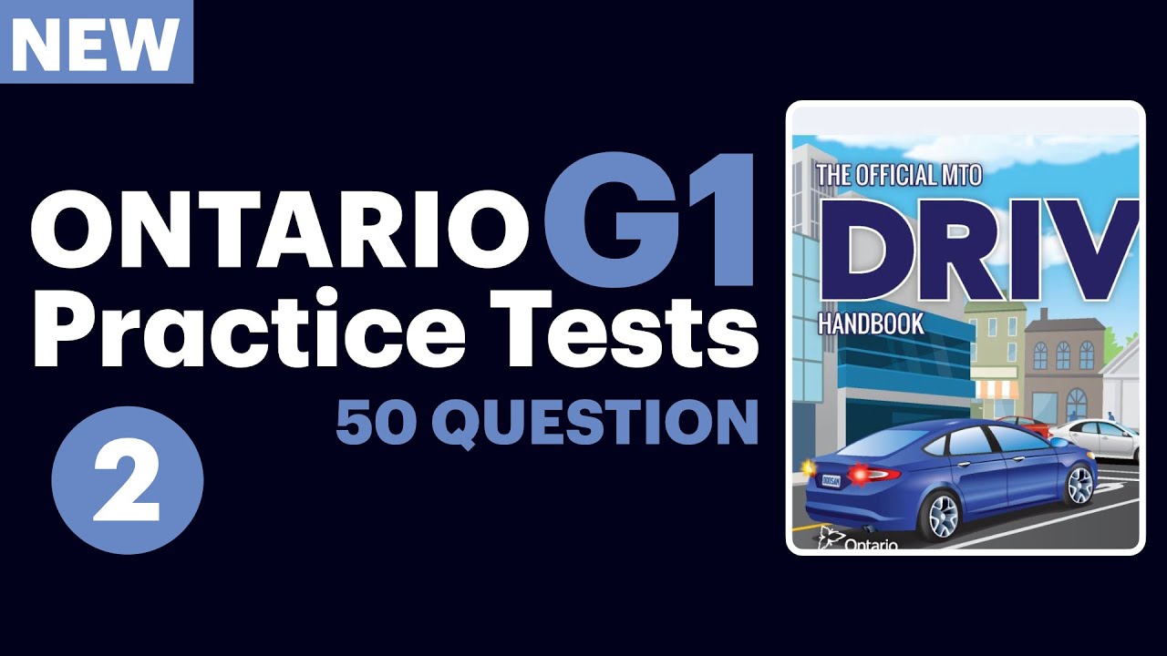 Ontario G1 Practice Test | Part 2 | #OntarioG1 #G1PracticeTest #OntarioKnowledgeTest