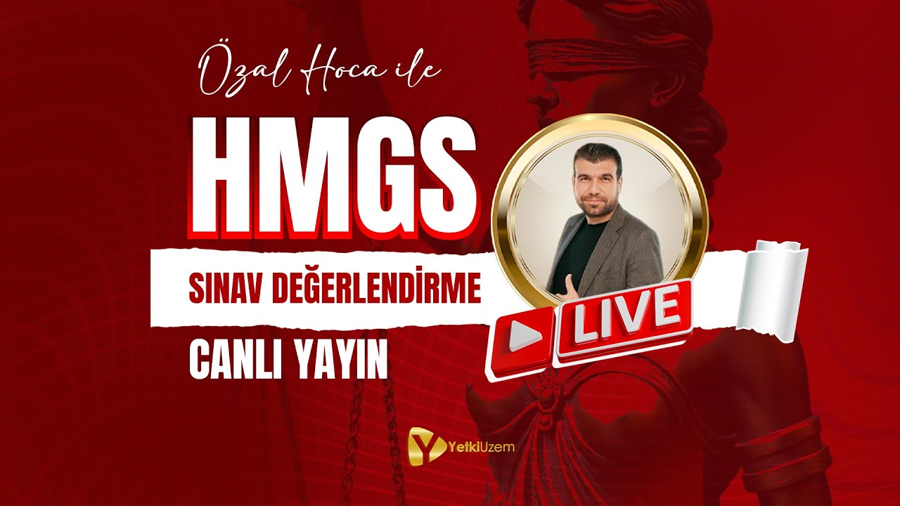 Özal hocamız HMGS sonrası sınavı canlı yayında değerlendirdi… #hmgs #hukukmesleklerinegirişsınavı