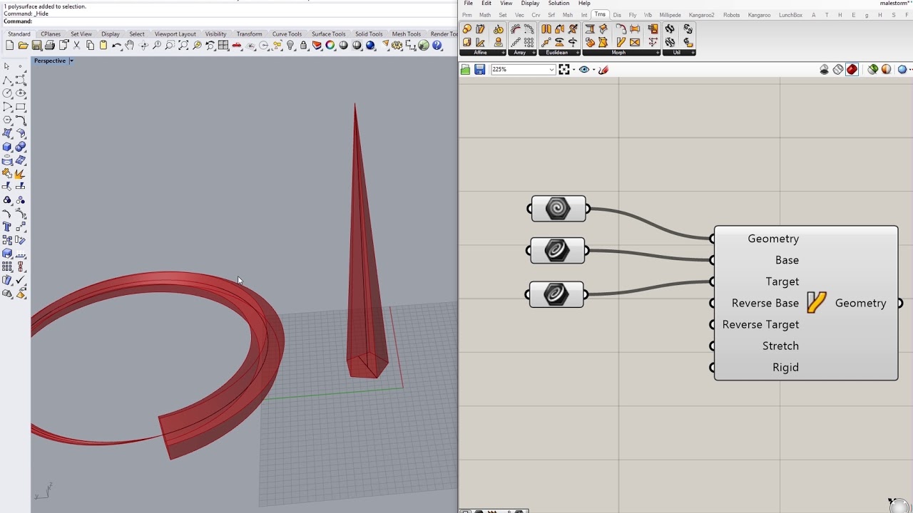 Grasshopper in Rhino3d v6 - Flow