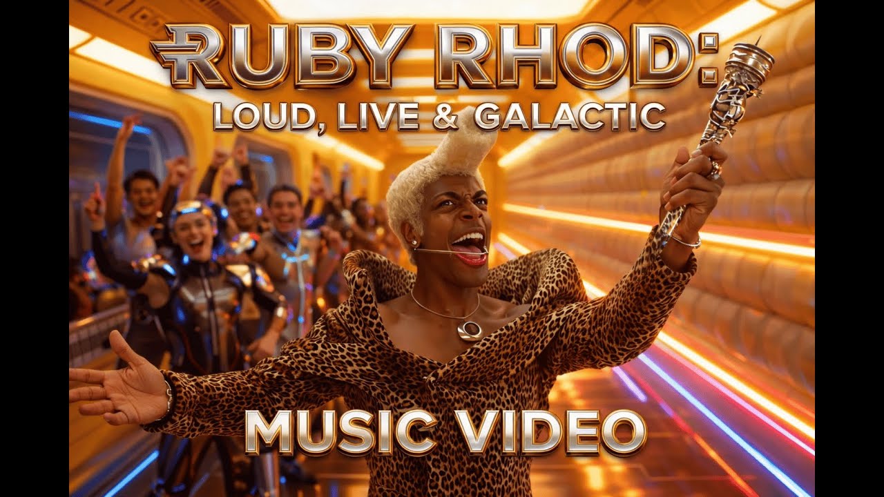 HOTTER THAN HOT (KORBEN) 🔥 Futuristic Dance Anthem | Fantazii Sci-Fi Universe #RubyRhodd