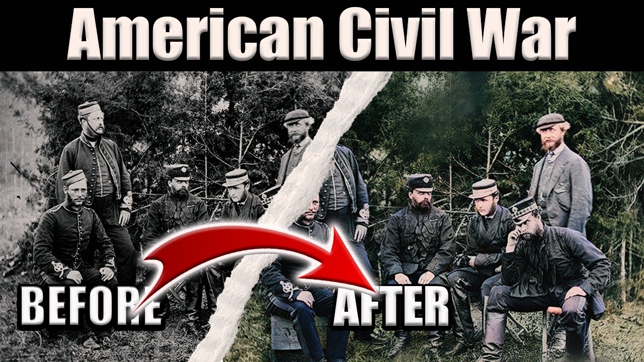 American Civil War Brought to Life in Color &ndash; Historical Photos Conversion & Stories