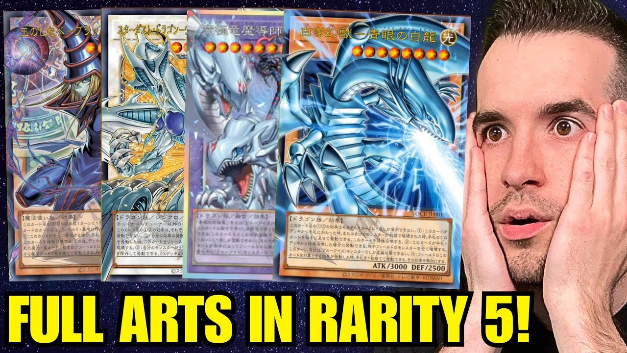 INSANE Yugioh News - SERIALIZED CARDS, FULL ARTS In Rarity 5 & More!