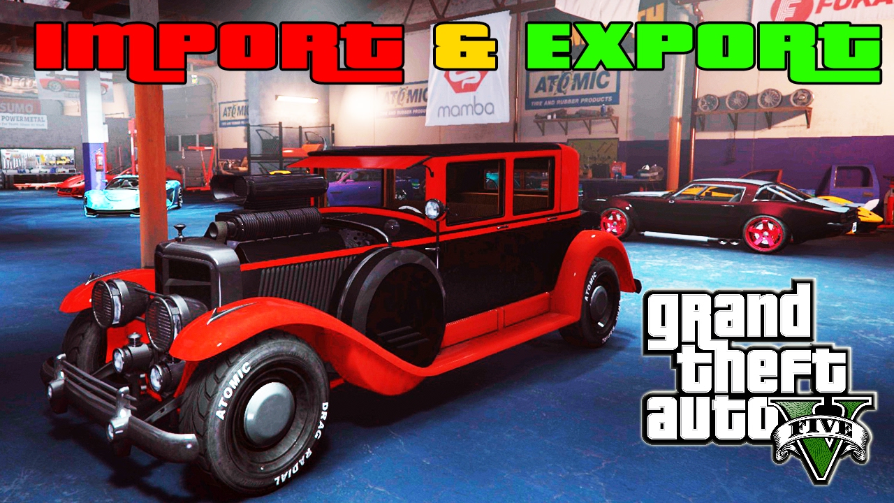 GTA V Online : IMPORT & EXPORT | ROUBAR CARRÕES DE INSURGENT