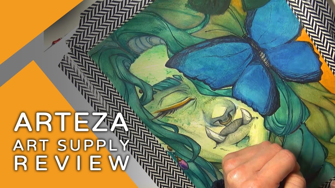 Arteza Art Supply Review & Self-Indulgent OC Art