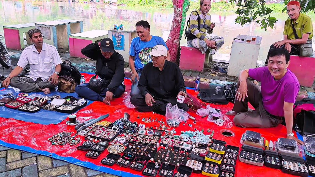 LAPAKNYA KAKI 5, NAMUN KETIKA DI SPILL...LANGSUNG BIKIN MELONGO❗ Batu Akik Kayoon Surabaya #4newsgoo