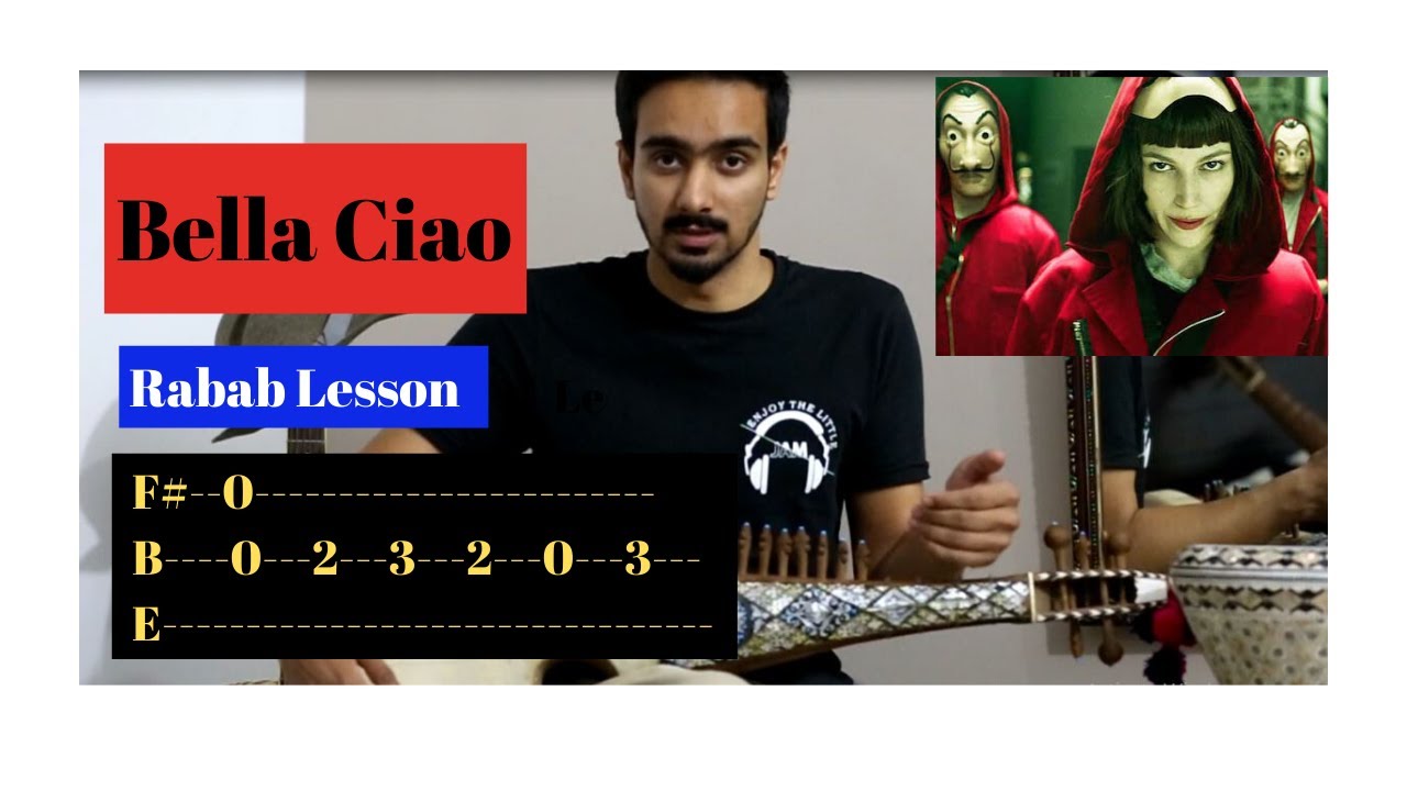 Bella Ciao | Rabab Lesson | Money Heist theme song | Play on Rabab