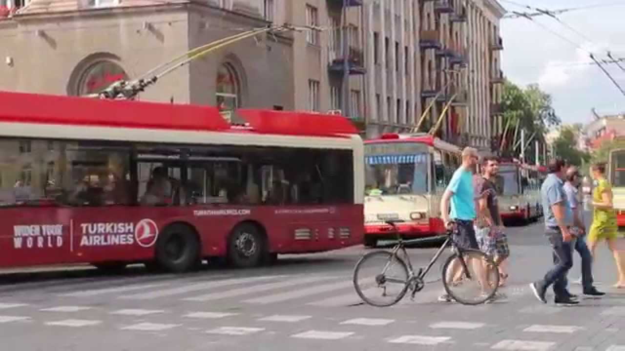 Dainų šventės metu Vilniaus viešasis transportas susidūrė su kamščiais
