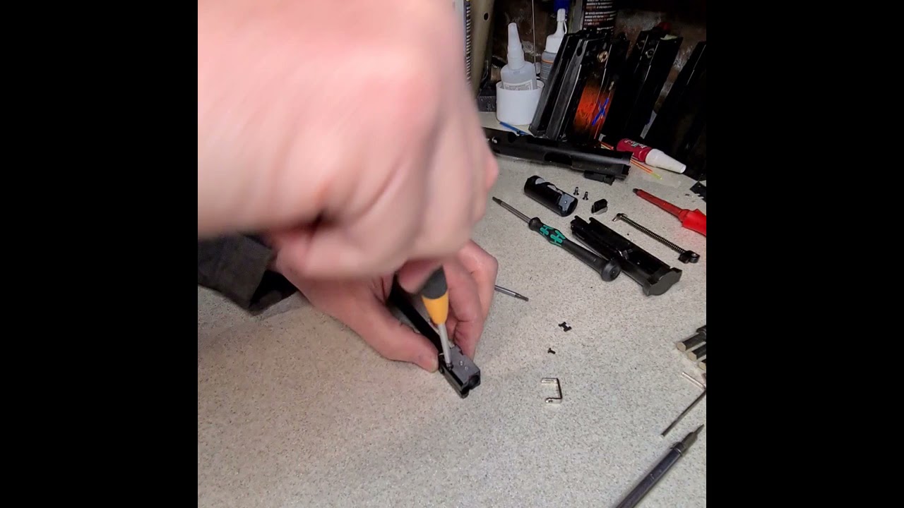 WE Galaxy modification, Flamingo bucking, and H.A.D Nozzle spring.