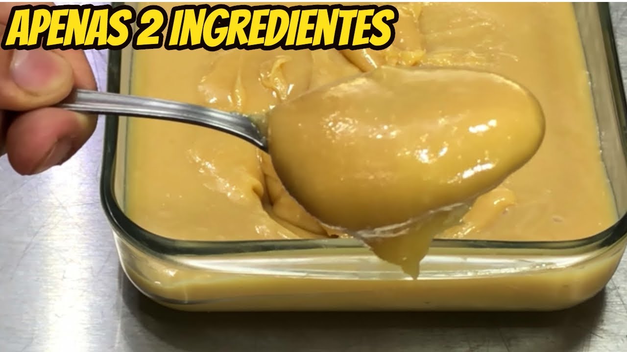 🔥DOCE DE LEITE 2 INGREDIENTES - AÇÚCAR E LEITE | MANUAL DA COZINHA #316