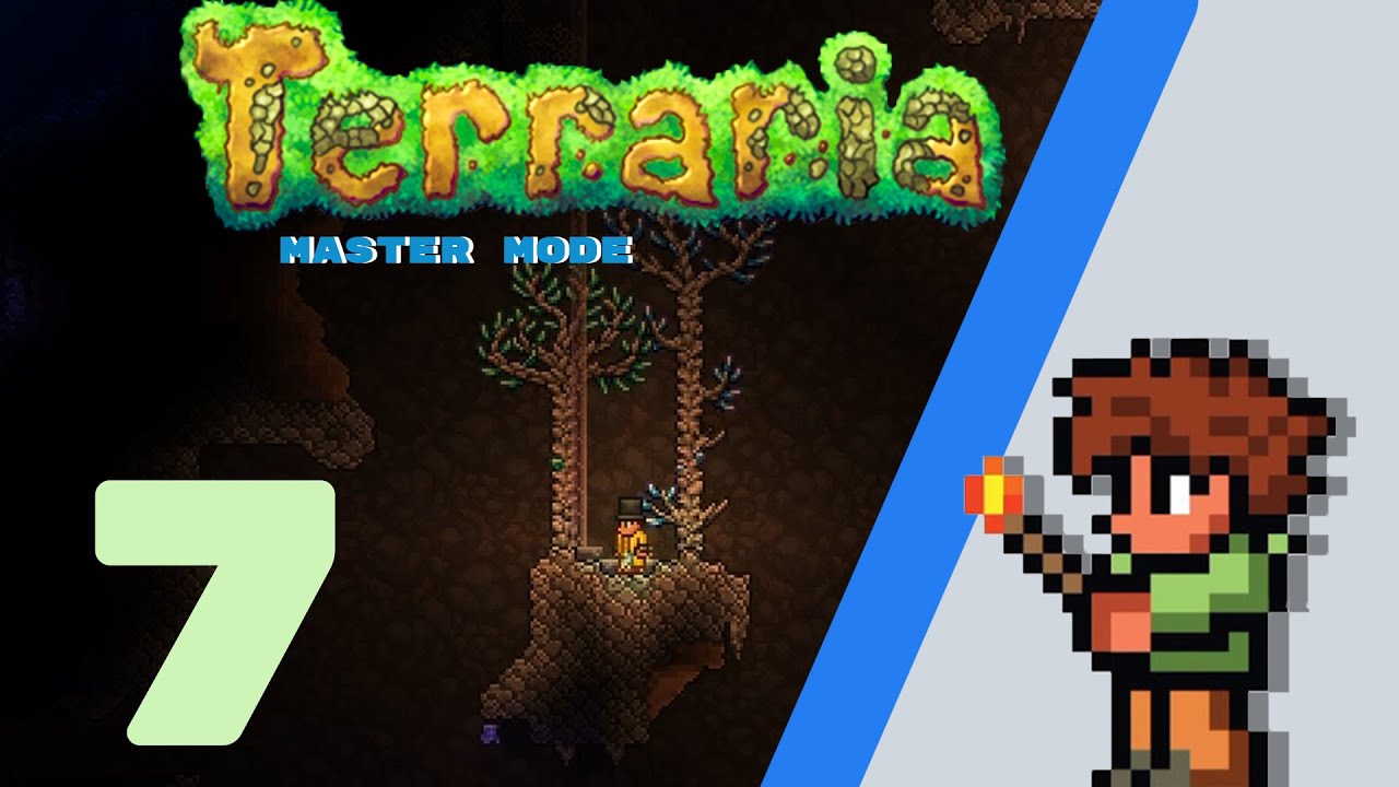 Террария мастер мод #7 - Чье-то злобное внимание