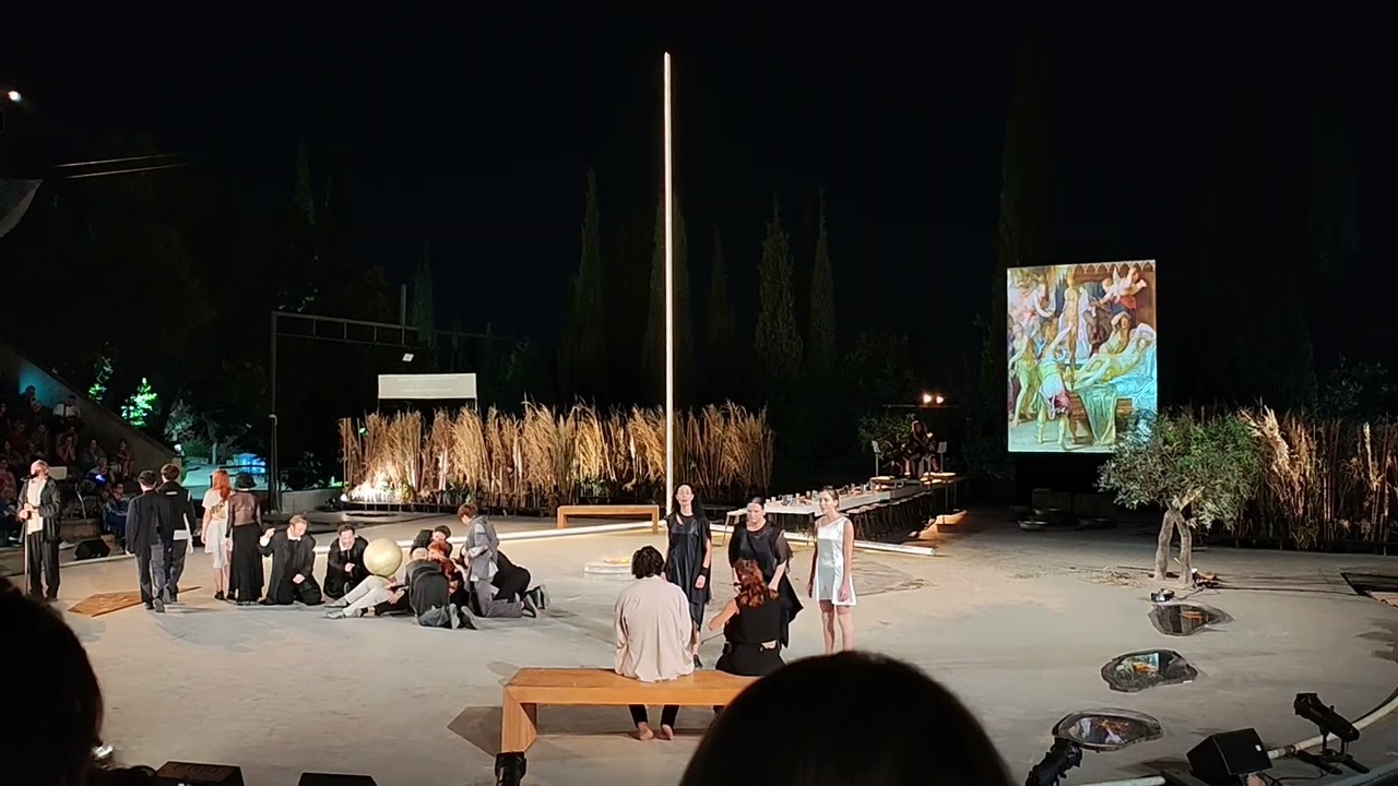 ζ-η-θ, ο Ξένος (απόσπασμα)@Θέατρο Δάσους 31-8-2025