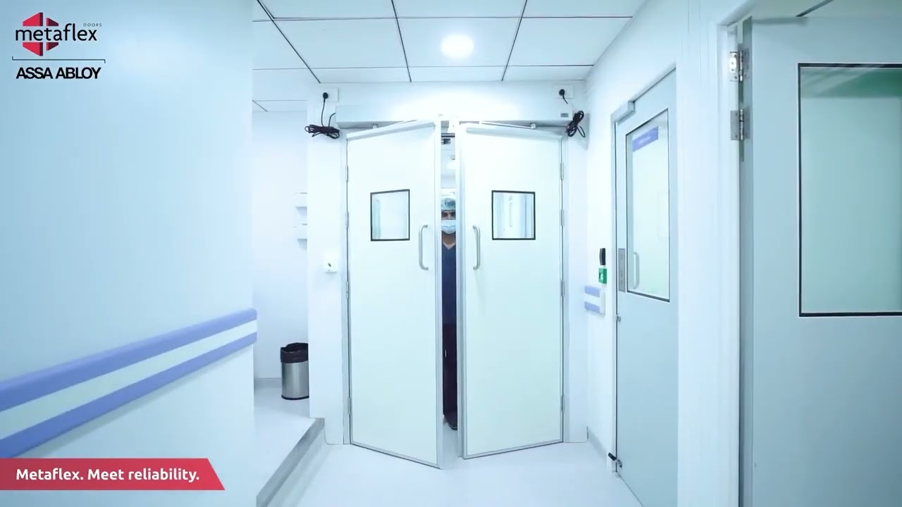 Ensuring Hospital Excellence: Hermetic Sealing, Noise Insulation & Hygiene | Metaflex Hermetic Doors