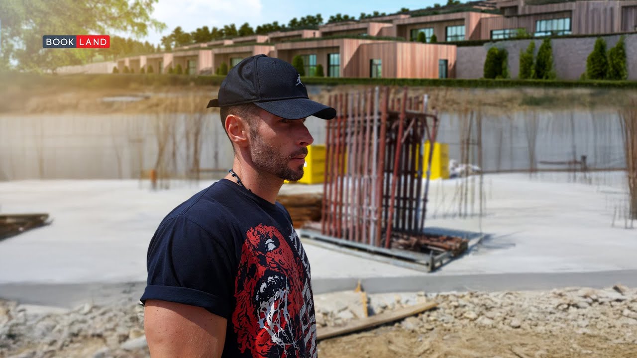 Andrei Stefan Ropcea (Randi) pe santierul Campusului Profesional BookLand