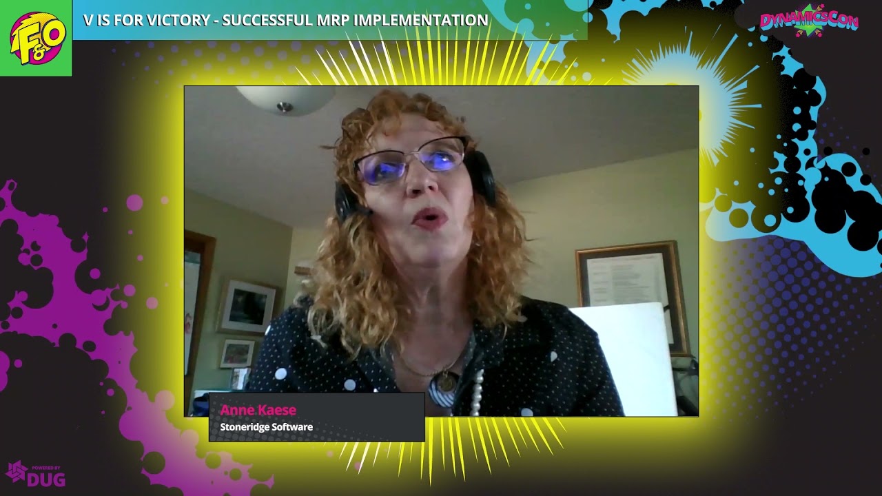 V is for Victory - Successful MRP Implementation - Finance & Operations