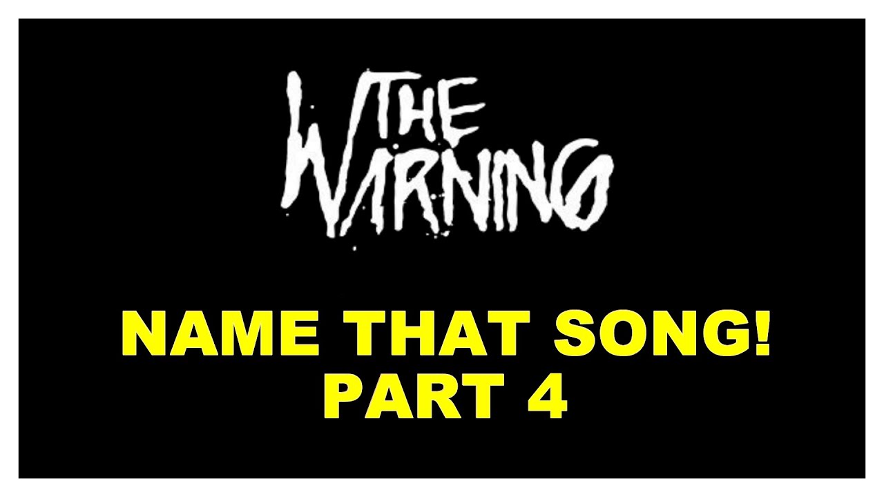 The MadQuiz - Name That Song - The Warning (Part 4)