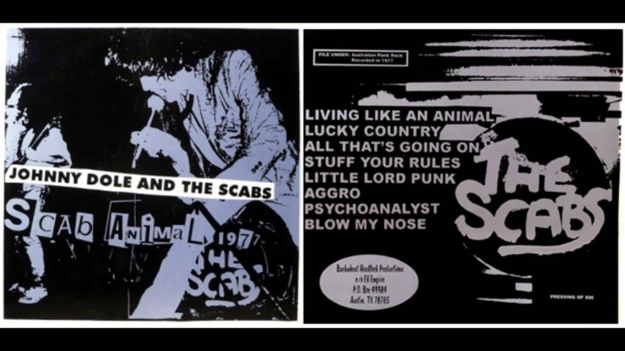 Scab Animal 1977 - Johnny Dole & The Scabs (1997) Full Album