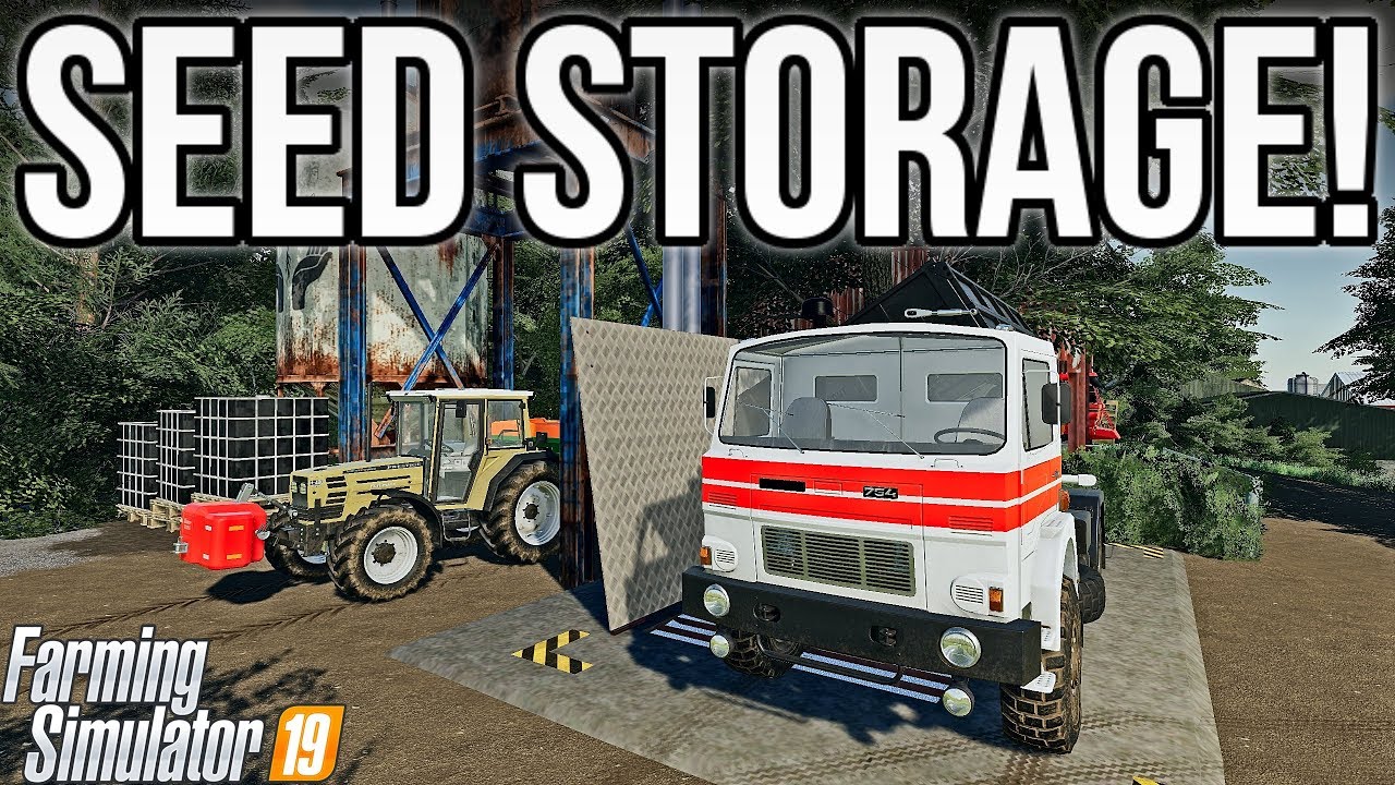 EASY SEED STORAGE! | Farming Simulator 19