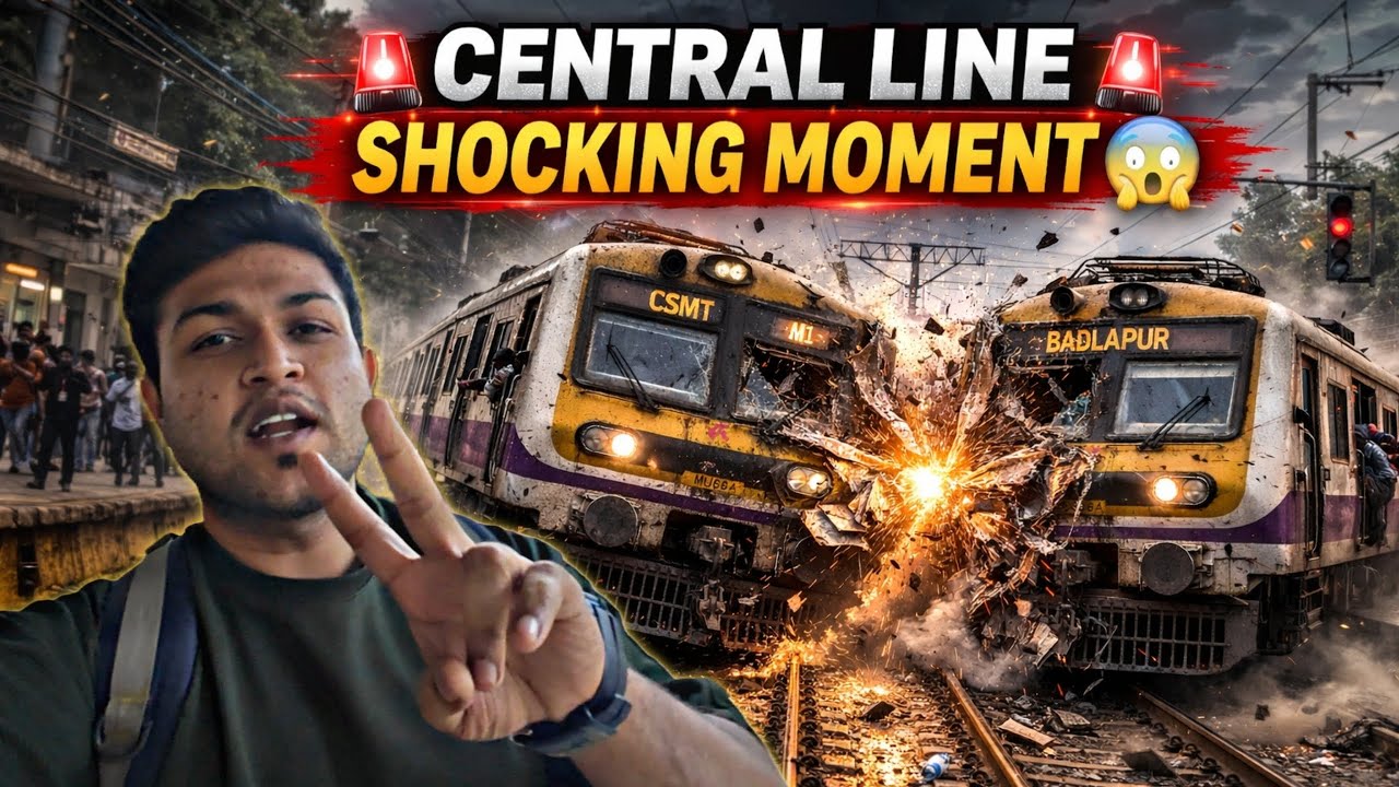 Badlapur to CSMT | Central Line Shocking Moment