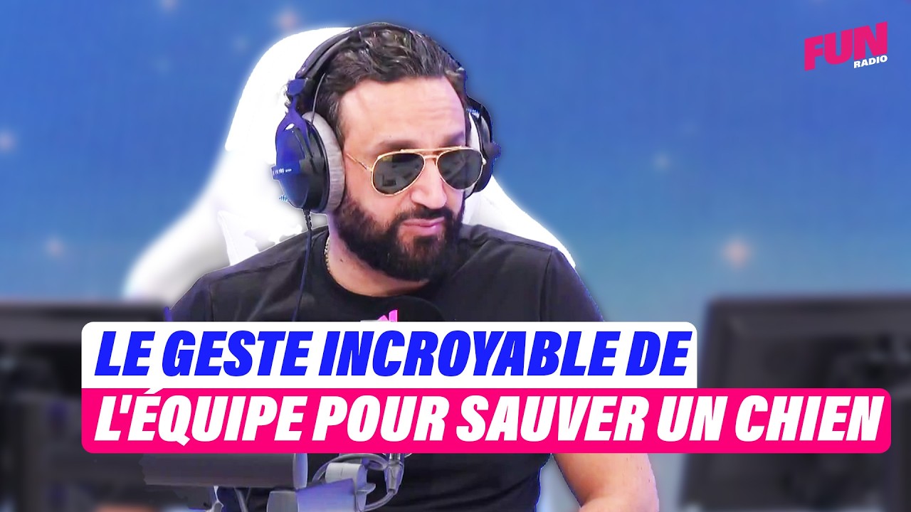 Le geste incroyable de l'équipe pour sauver un chien ! | Cyril Hanouna sur Fun Radio