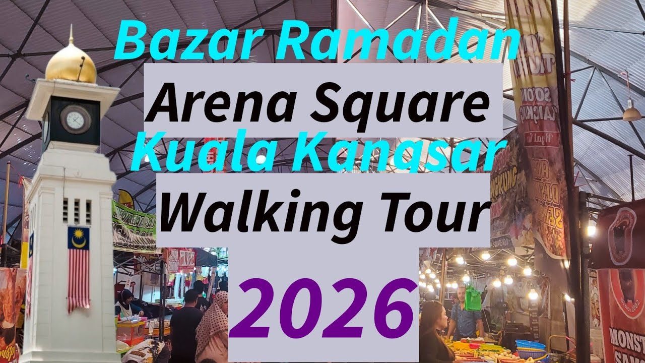 Bazar Ramadan Kuala Kangsar Walking Tour