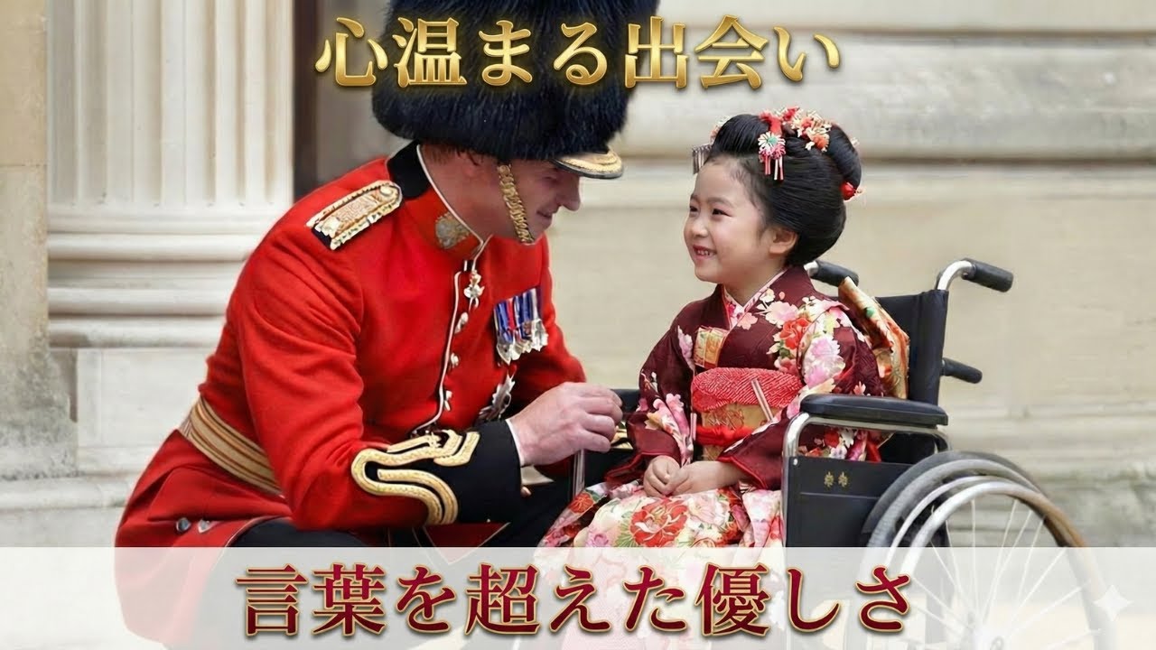 【海外の反応】「任務中だ、失せろ！」子供相手でも容赦しない近衛兵。しかし、日本人の少女にだけ見せた&ldquo;たった一度の奇跡&rdquo;に、世界中が優しい涙に包まれた！