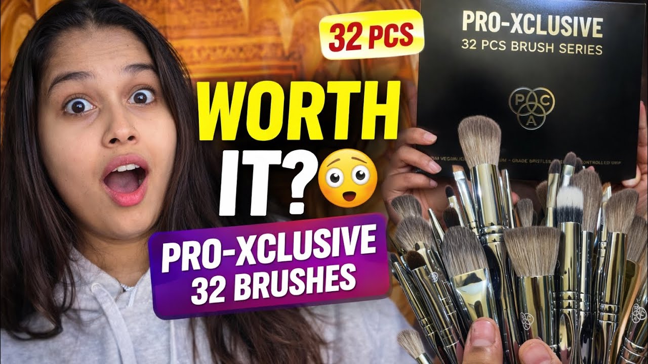 PRO-XCLUSIVE 32 Brush Set Review 😳 | Worth It or Waste?