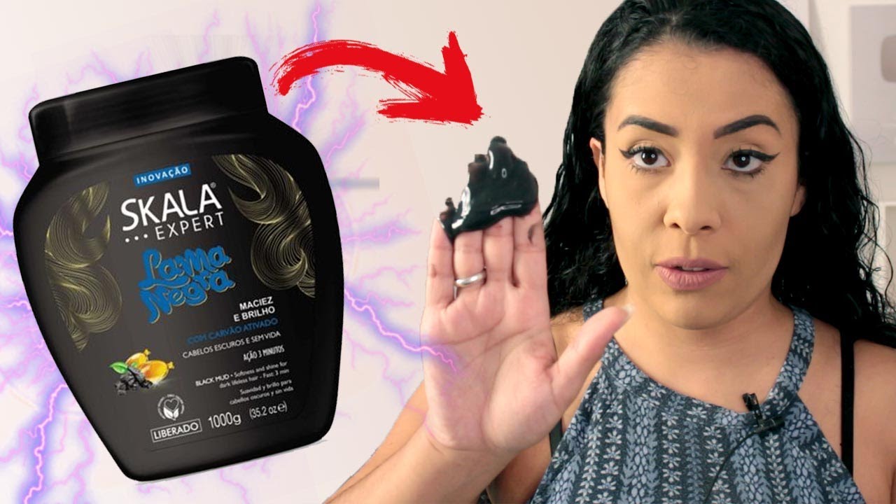 USEI LAMA NEGRA DA SKALA COMO CREME PARA PENTEAR !