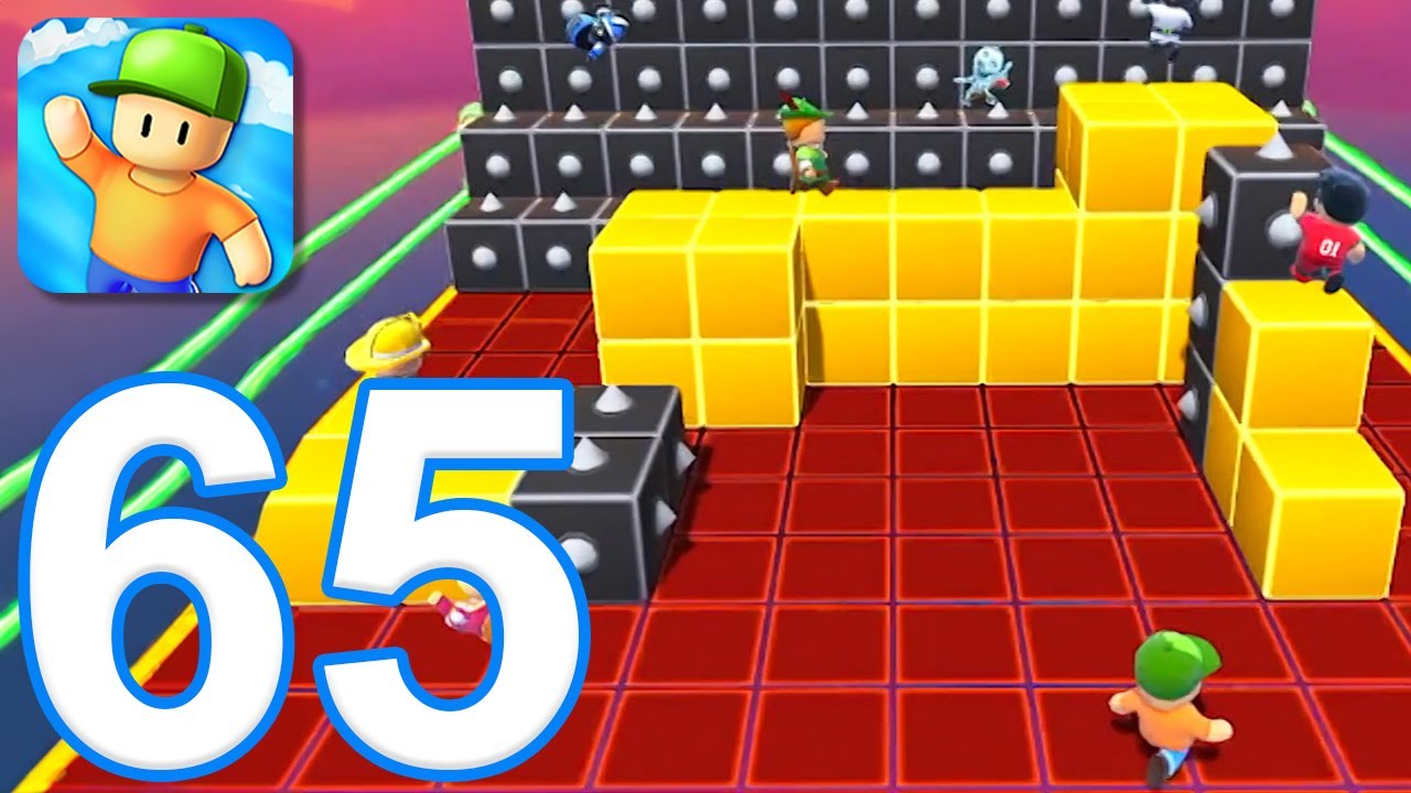 Stumble Guys - Gameplay Walkthrough Part 65 - Block Dash Legendary (iOS, Android)