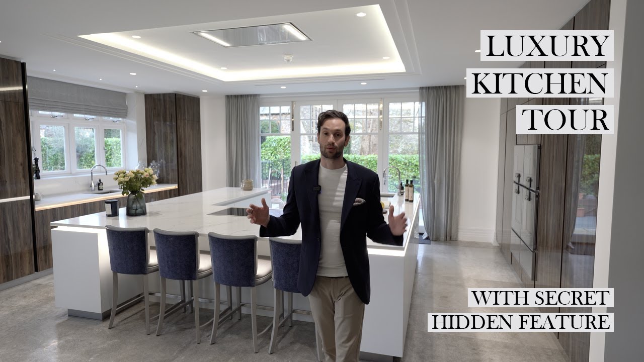 Luxury Kitchen With a SECRET HIDDEN FEATURE - Tour | Radlett, Hertfordshire