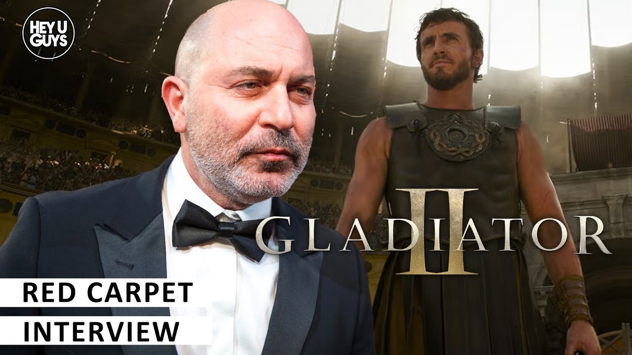 Lior Raz | Gladiator 2 World Premiere | Red Carpet Interview | Ridley Scott | Paul Mescal