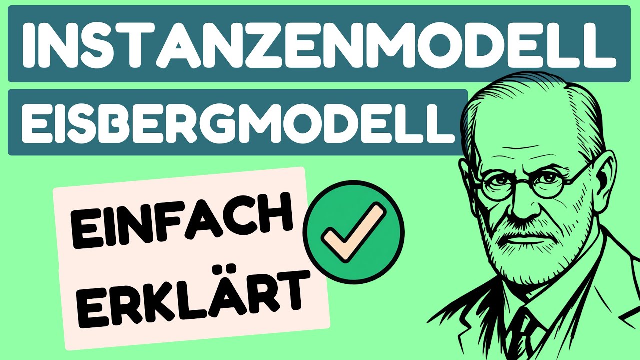 Freuds Instanzenmodell - Eisbergmodell einfach erklärt