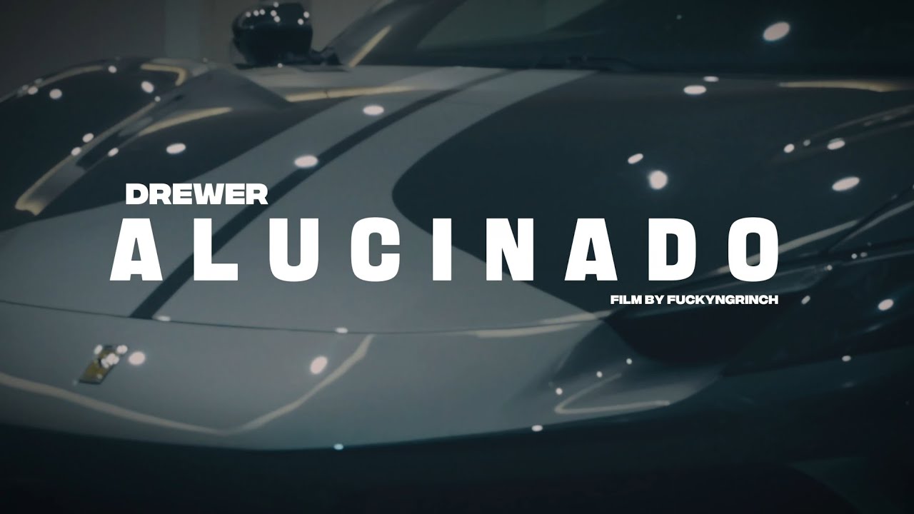 DREWER // ALUCINADO // VIDEO OFICIAL // 4K  // MX 🇲🇽🥷