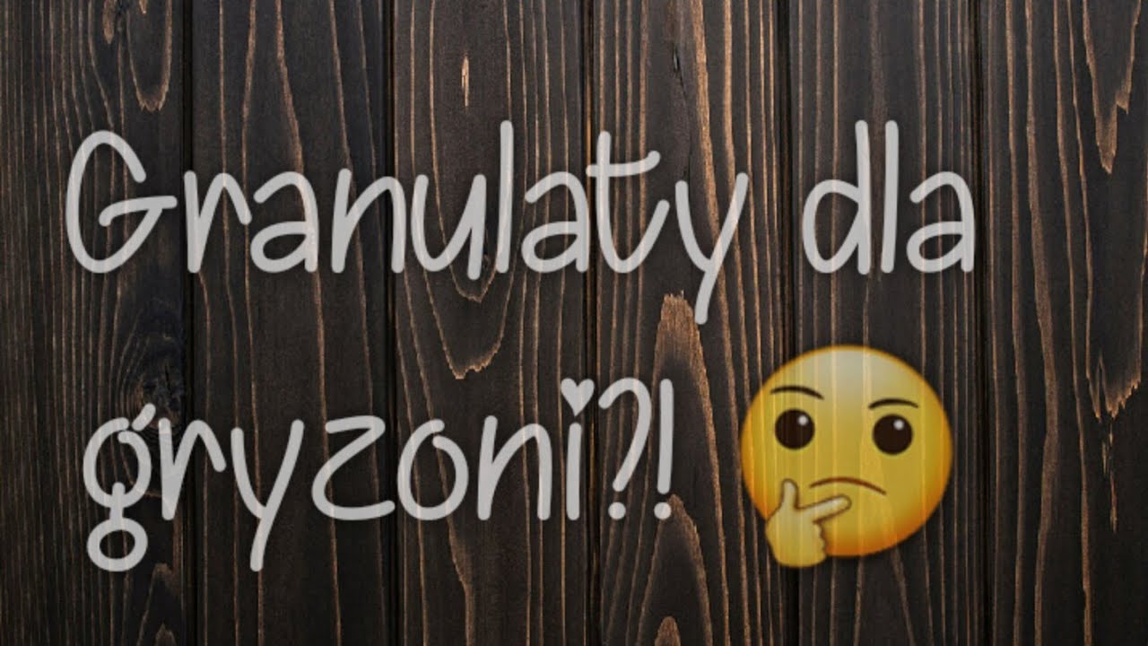 Granulaty dla gryzoni?? 🤔 - Chomicze Porady #31