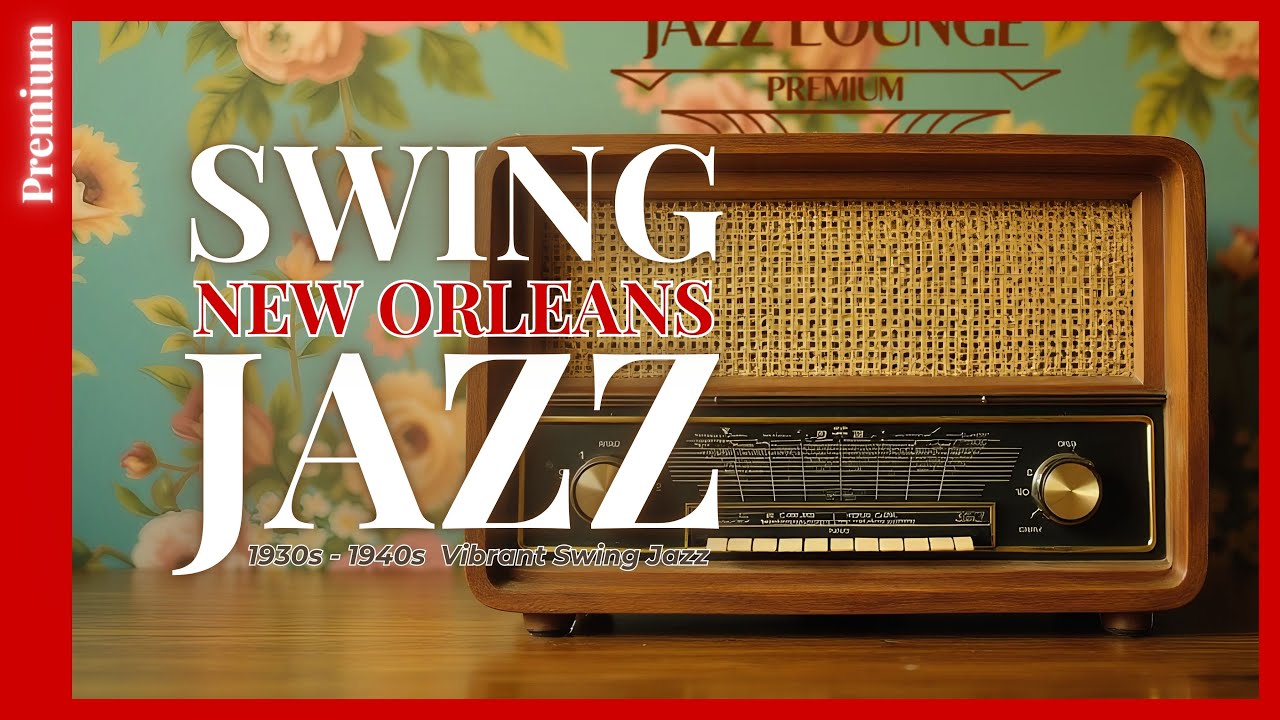 [Живой свинг джаз] Легендарный джаз Нового Орлеана 1930-1940-х годов - инструментальная музыка.