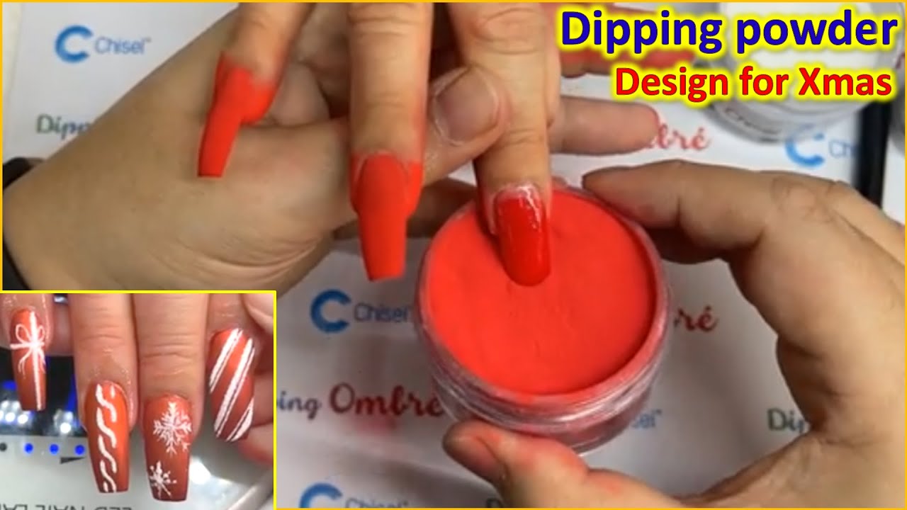 Các bước làm Dip ko Lõm và vẽ design cho Christmas | Phong Tran Art