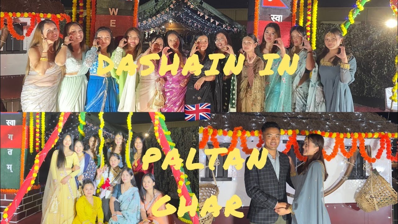 DASHAIN IN PALTAN GHAR ||First Dashain in the U.K||