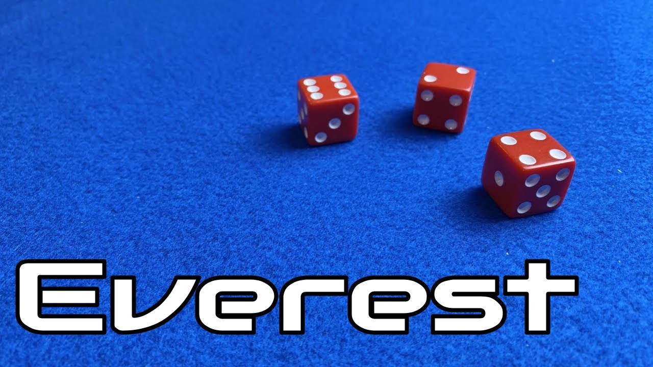 Как играть в Эверест | игры в кости