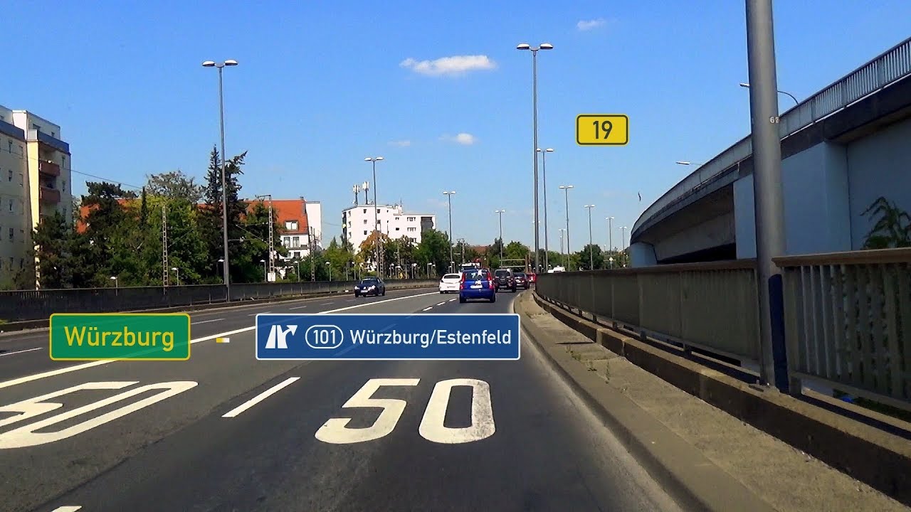 🇩🇪 B19: im Raum Würzburg ↗️ (2x)