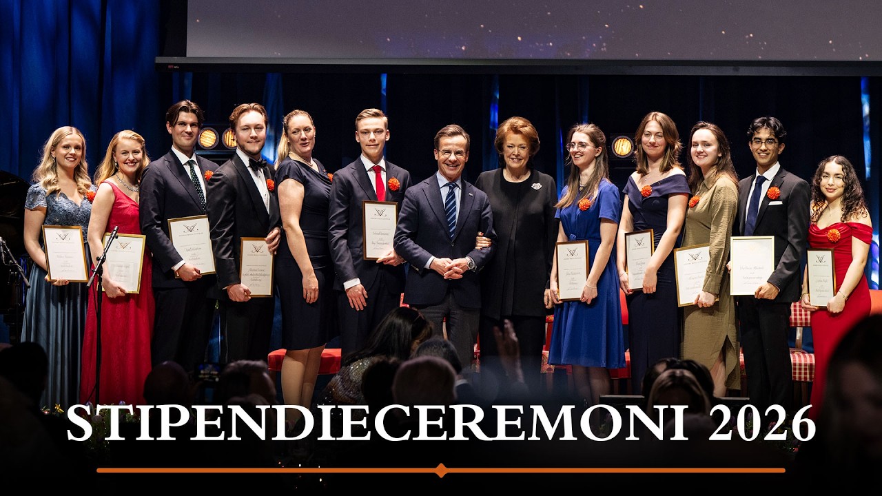 Stipendieceremoni 2026 - Anders Walls stiftelse