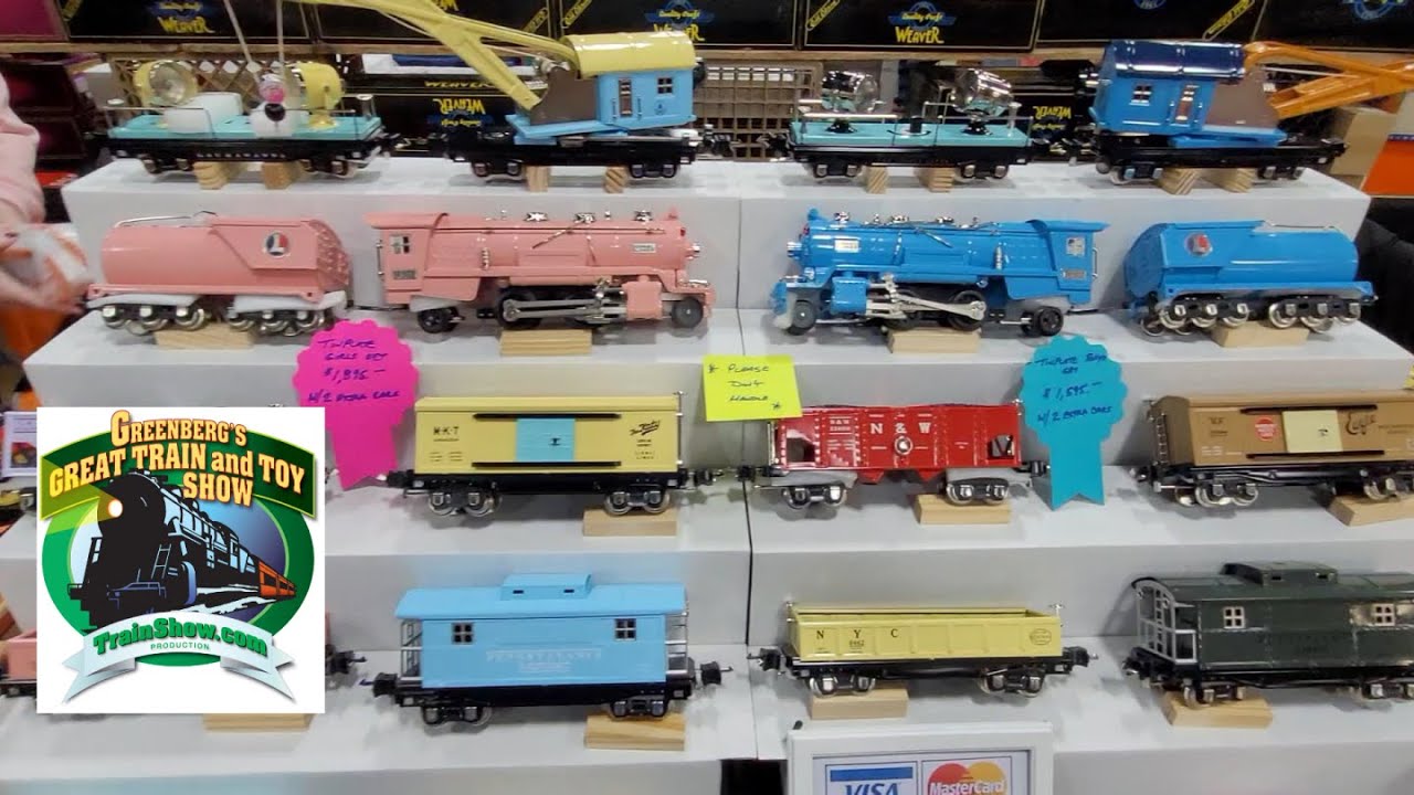 2023 Greenberg Edison Train Show Tour O Gauge