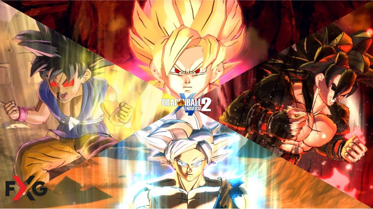 Goku All Time Best Transformations/Awoken Skills | Dragon Ball Xenoverse 2 Mods