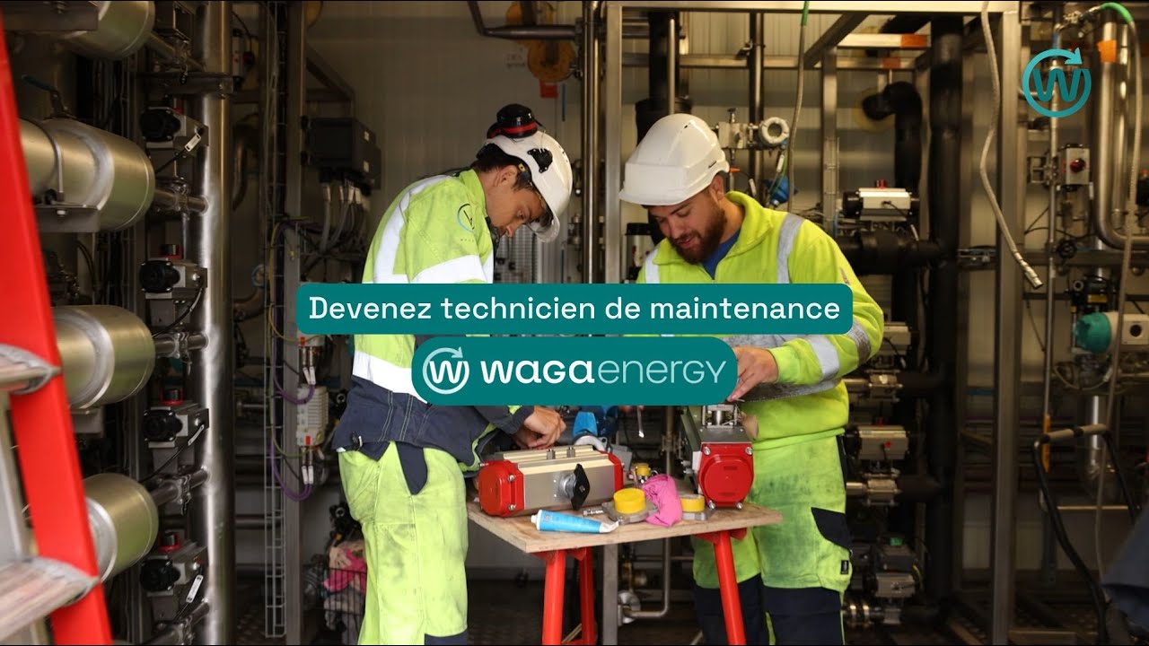 Découvrez le métier de Technicien de Maintenance chez Waga Energy !