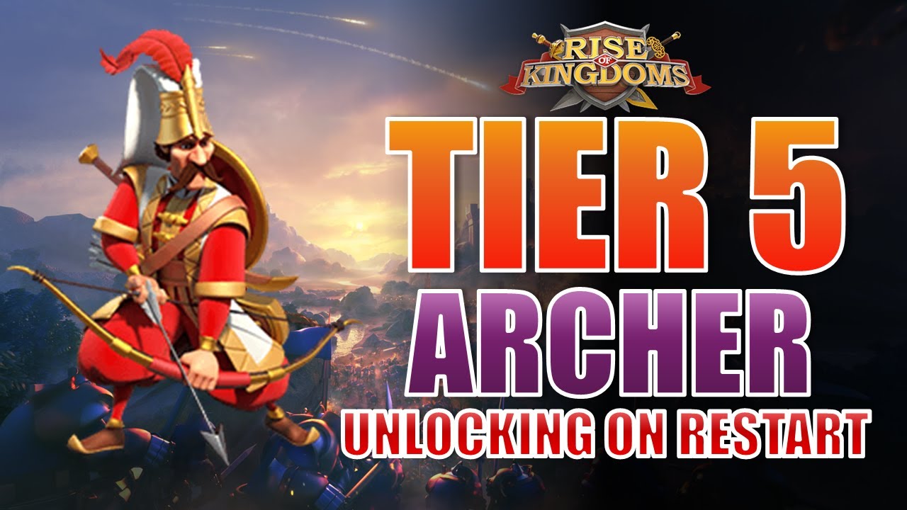 UNLOCKING T5 ARCHER On Max-Level Newbie Restart! + Dig Event | Max-Level Newbie