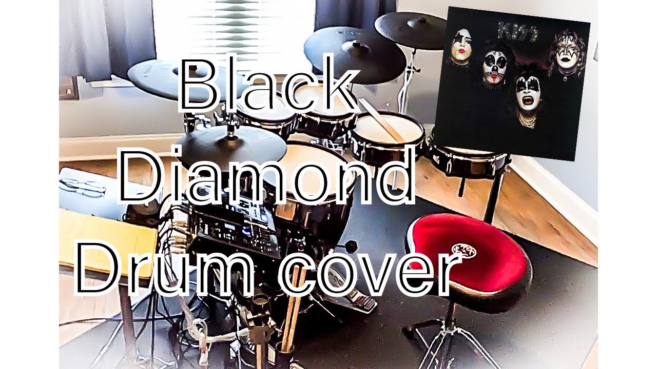 Black Diamond, Kiss 💋 drum 🥁 cover 