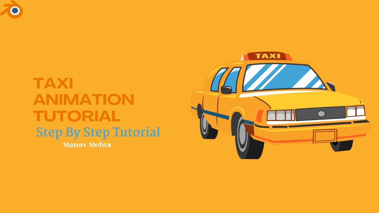Taxi Animation Tutorial in Blender | Under 8 Minutes I Lets Animate #347