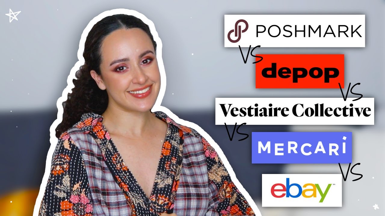 D&Oacute;NDE REVENDER? 💰 Comparaci&oacute;n de Plataformas: Poshmark, Ebay, Mercari, Vestiaire Collective y Depop