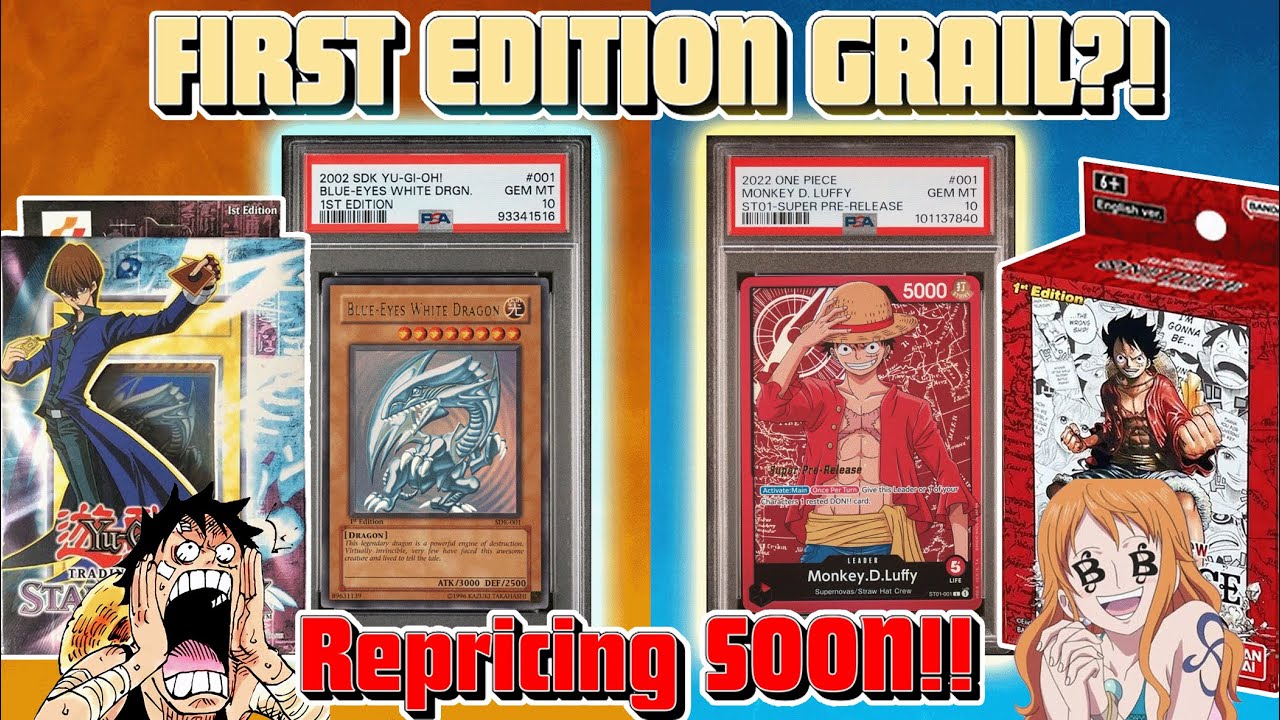 The FIRST EDITION One Piece TCG Cards Everyone Missed... $500 Now, $9000 Later??