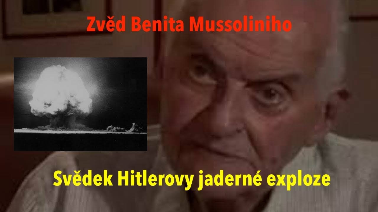 Luigi Romersa: Muž, který spatřil test nacistické jaderné zbraně